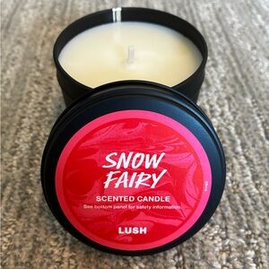 Lush Snow Fairy candle